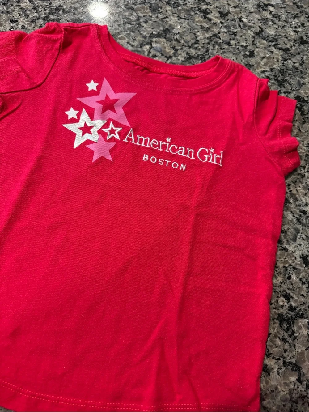 American Girl Red Shirt